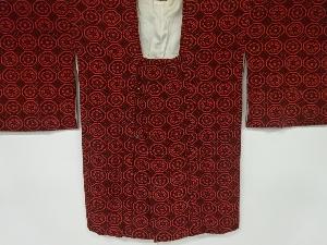 変わり亀甲に花模様道行コート